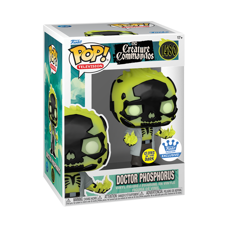 📦訂購 美國代購 Funko POP! DC COMICS Dr. Phosphorus (Glow) Figure 模型