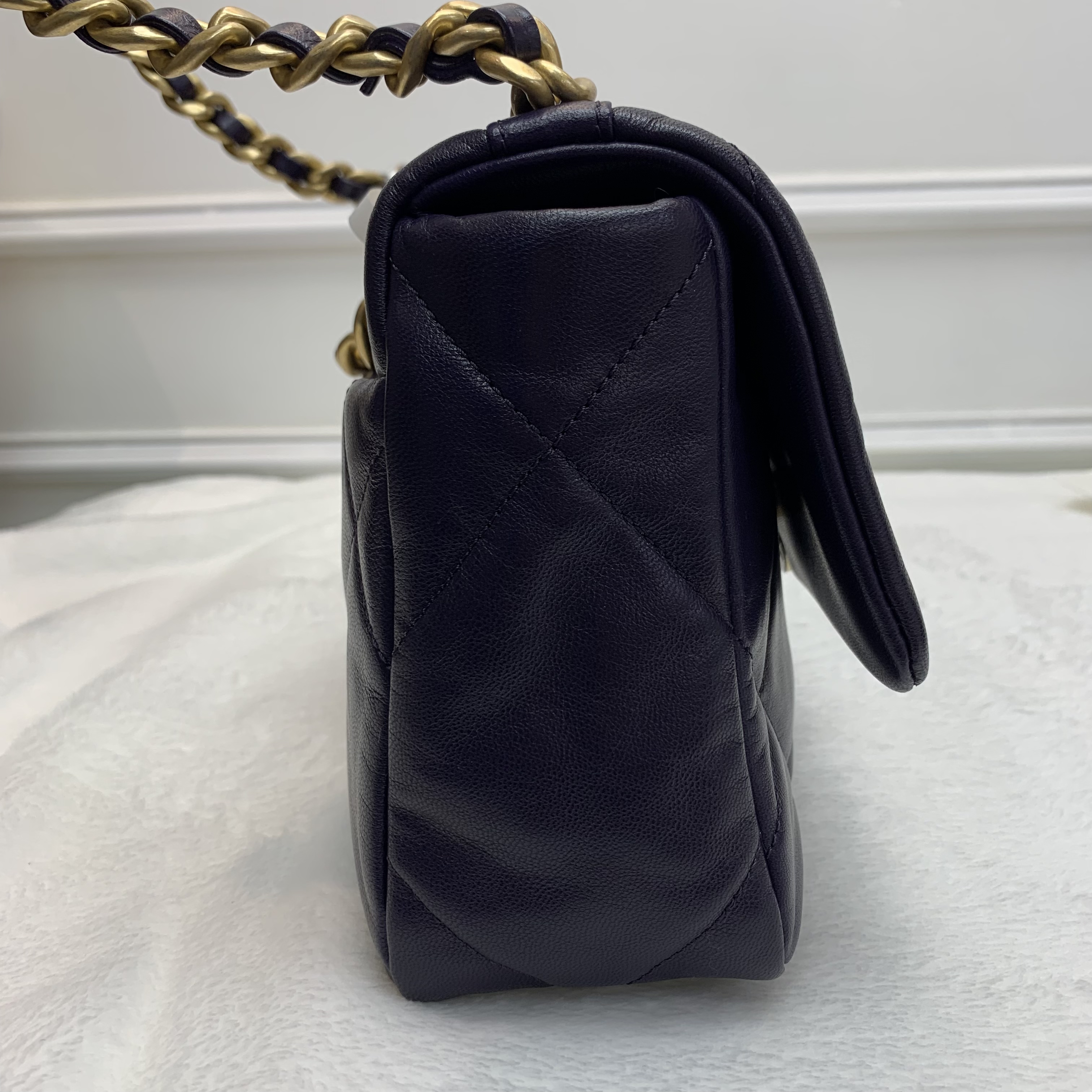 罕有近三折❤️‍🔥Chanel 19bag 紫色金銀