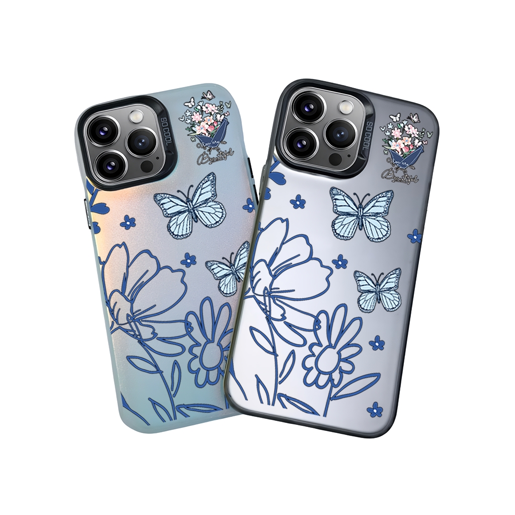 IMD CASE PHONE FOR INFINIX - DESIGN BUTTERFLY G