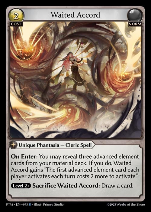 Waited Accord / PTM-075 (R)