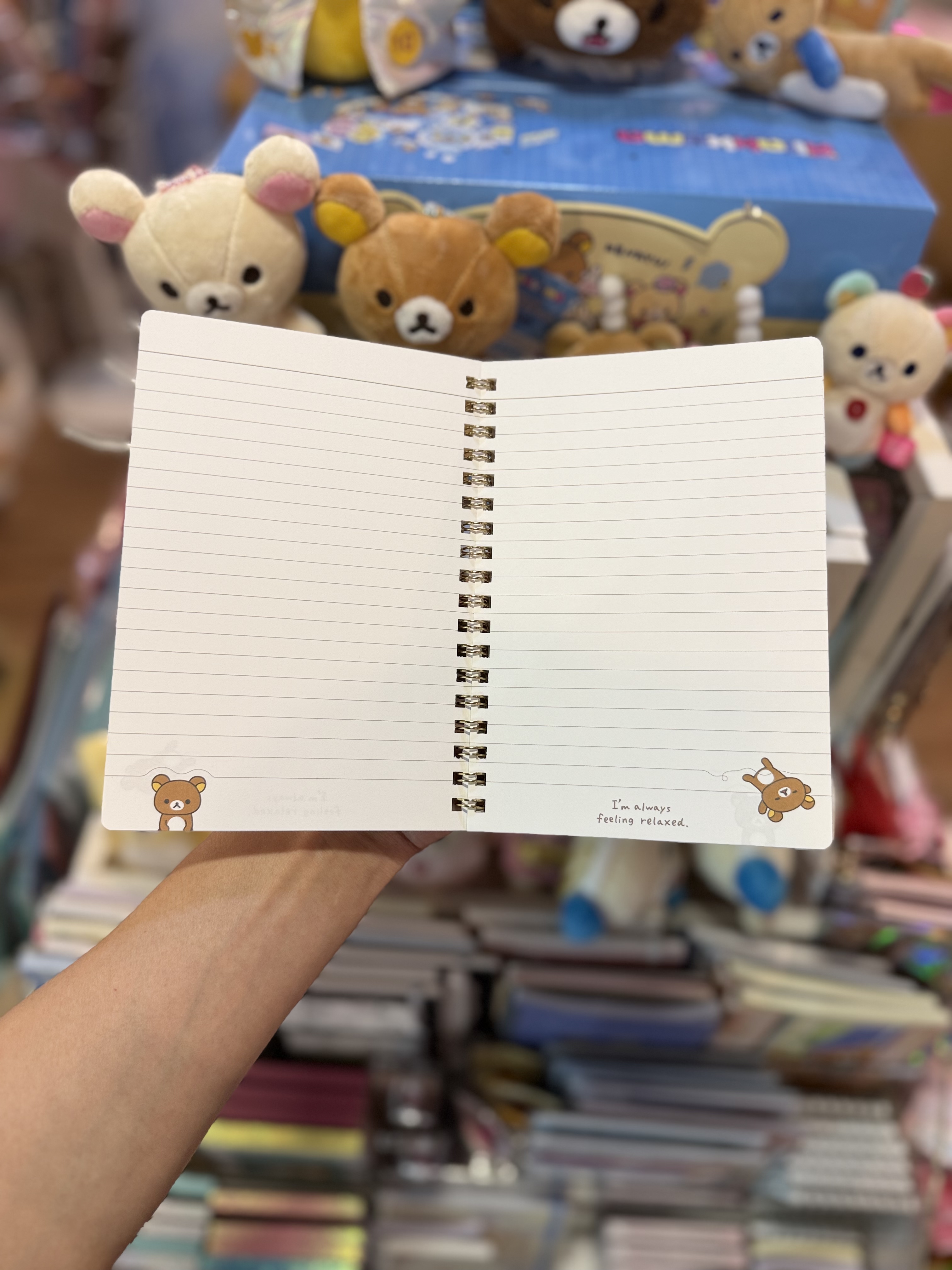 《現貨》全新rilakkuma 元組系列圈簿