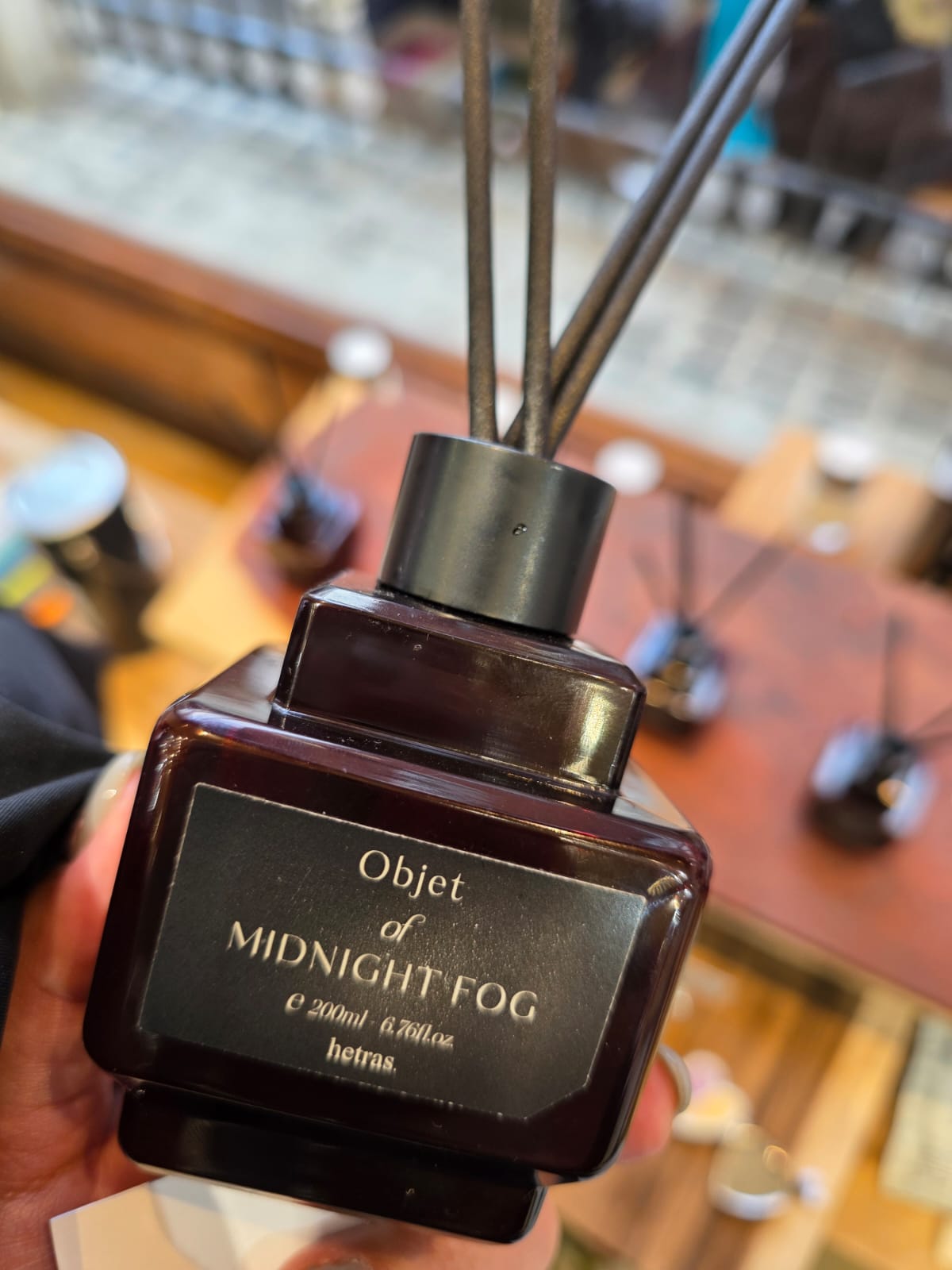 hetras objet diffuser 200ml x 2 midnight frog