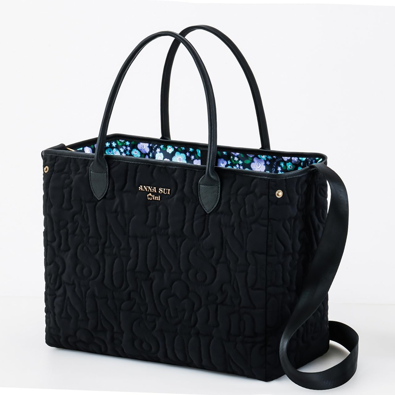 ANNA SUI mini リバーシブルで使えるロゴキルトなトートバッグBOOK 9784299078063