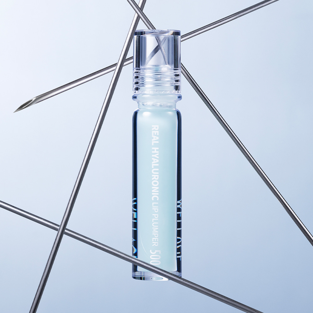 韓國WELLAGE REAL HYALURONIC LIP PLUMPER 500 純玻尿酸微針豐唇精華 3.8ml