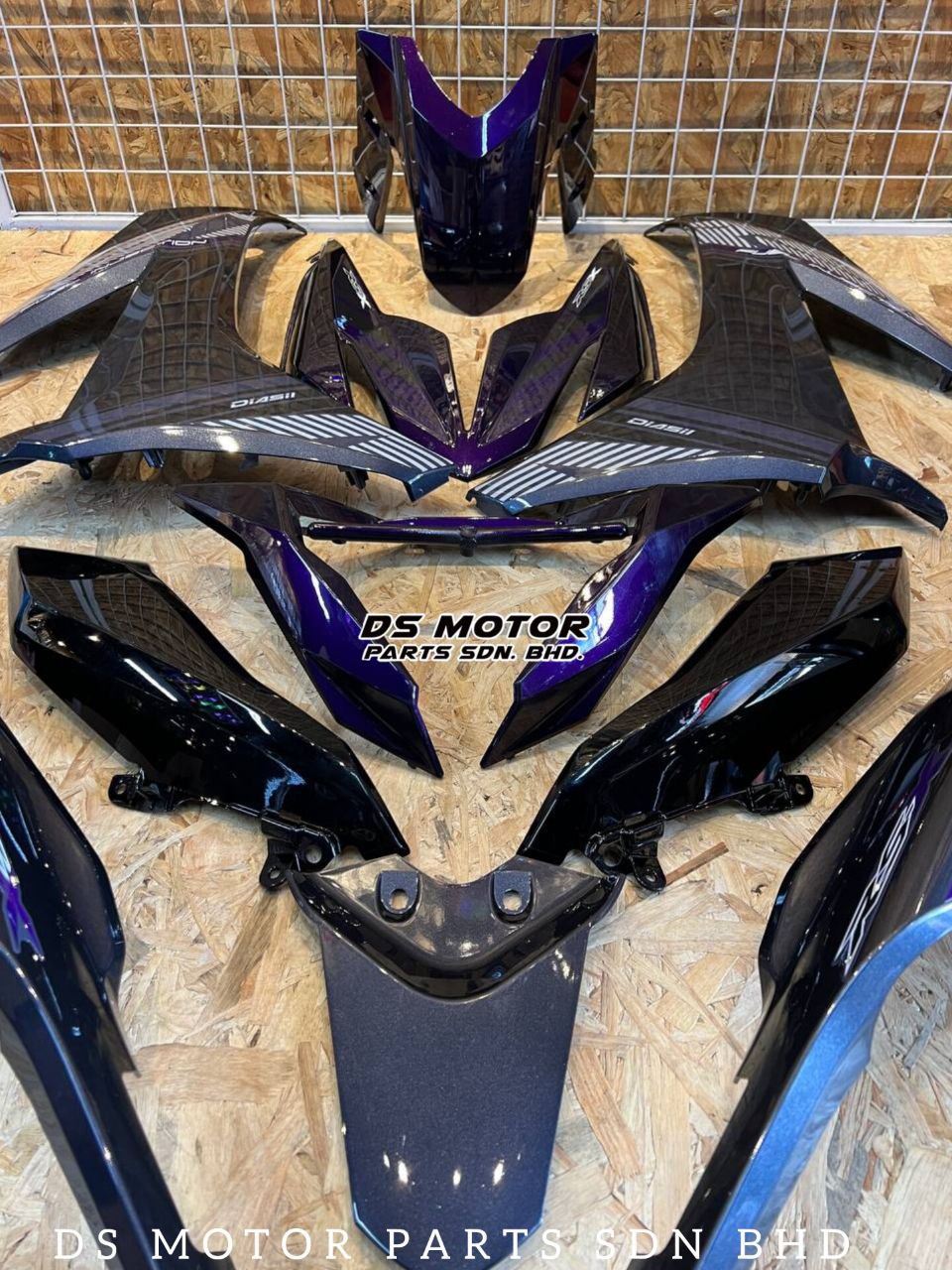Honda Cover Set RSX 150 V1 Batman 27 / Merah Purba / Meroon Purba / Biru Purba / Purple Purba