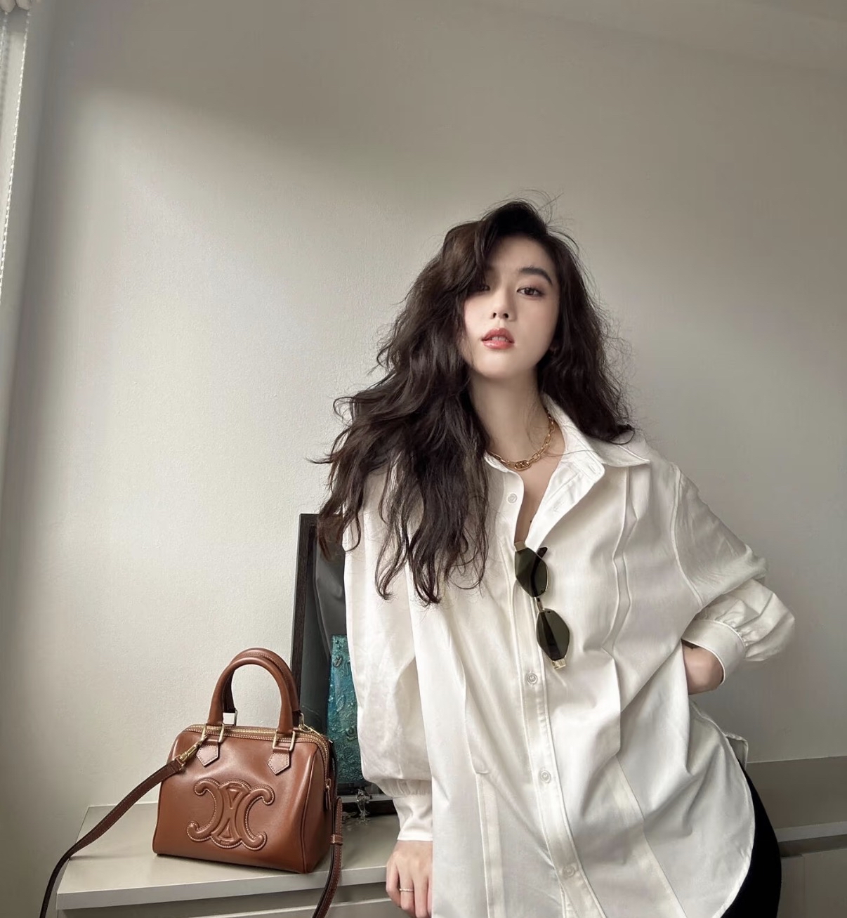 秒殺價❤️現貨✨Celine 金框太陽眼鏡