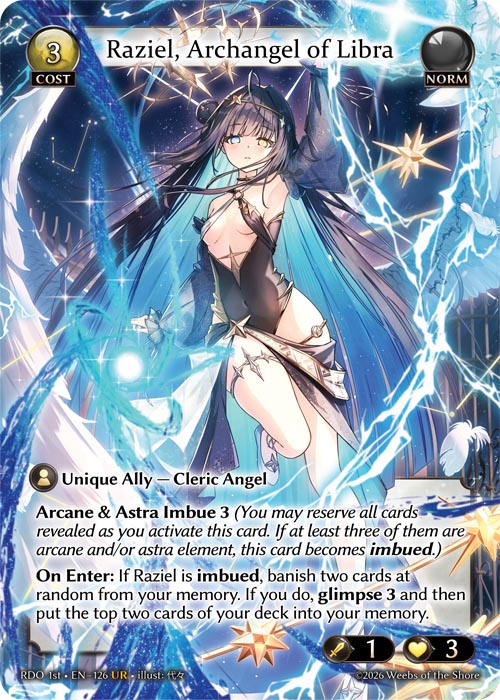 Raziel, Archangel of Libra / RDO-126 (UR)