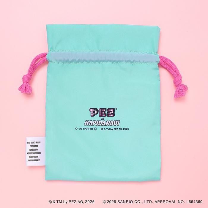 日本預訂📍日本PEZ×HAPIDANBUI得意系列 - 索繩袋