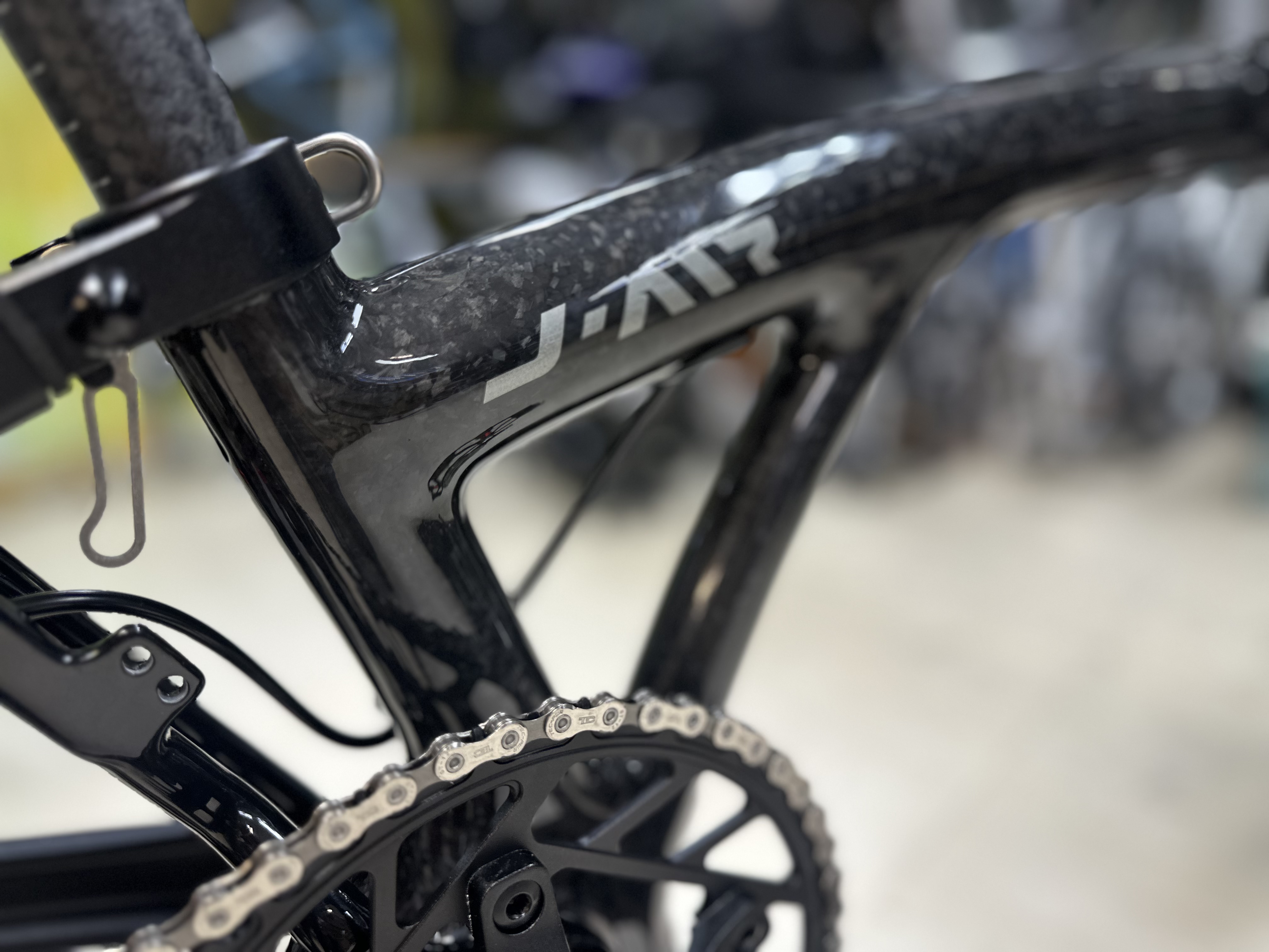 Java Neo 349 carbon + Blastwave carbon wheel 