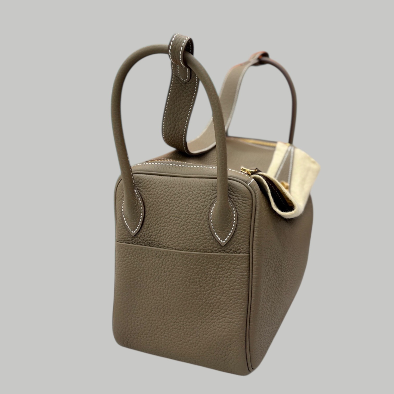 Hermes lindy26 大象灰金扣