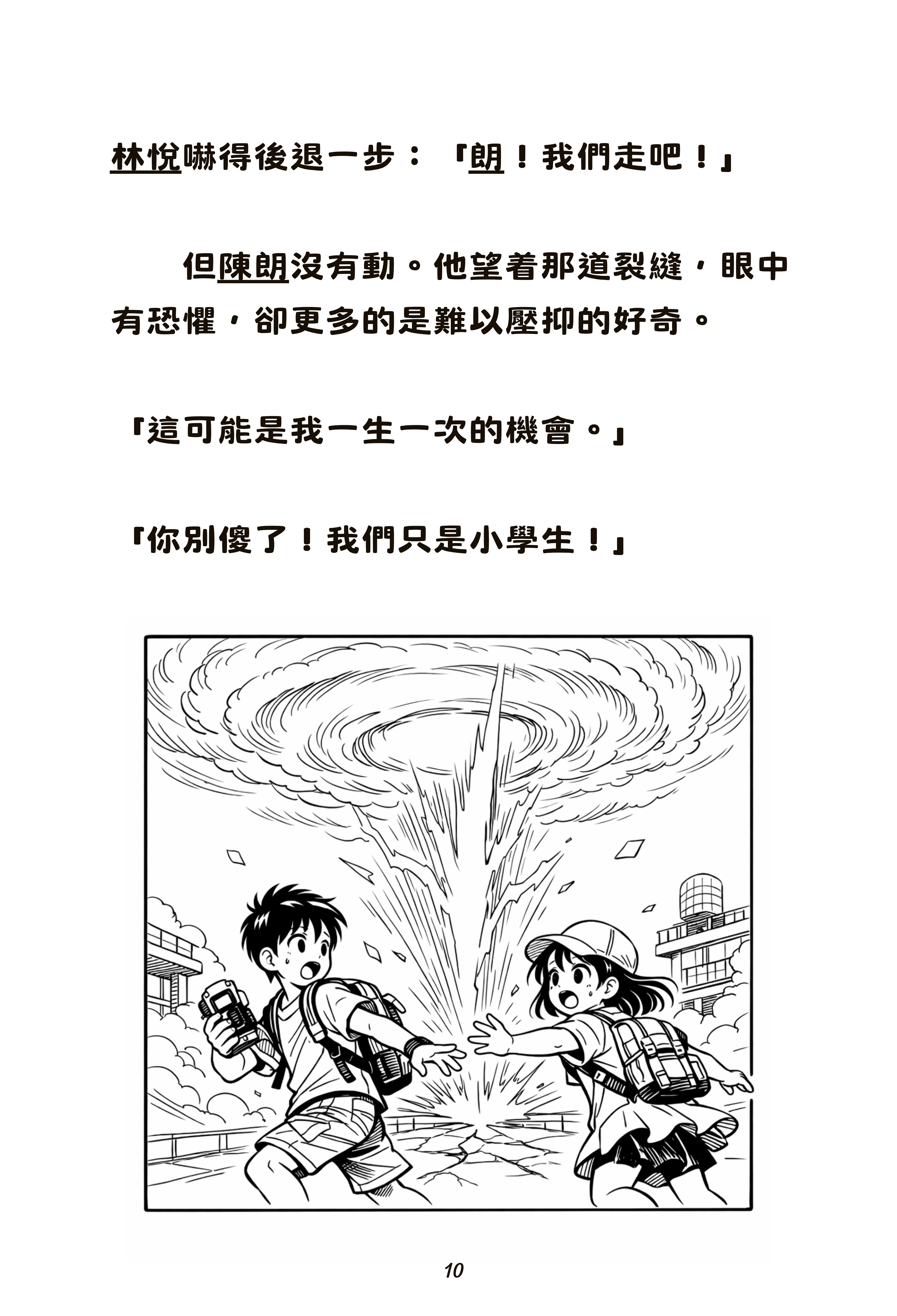時空裂縫(長篇兒童小說)