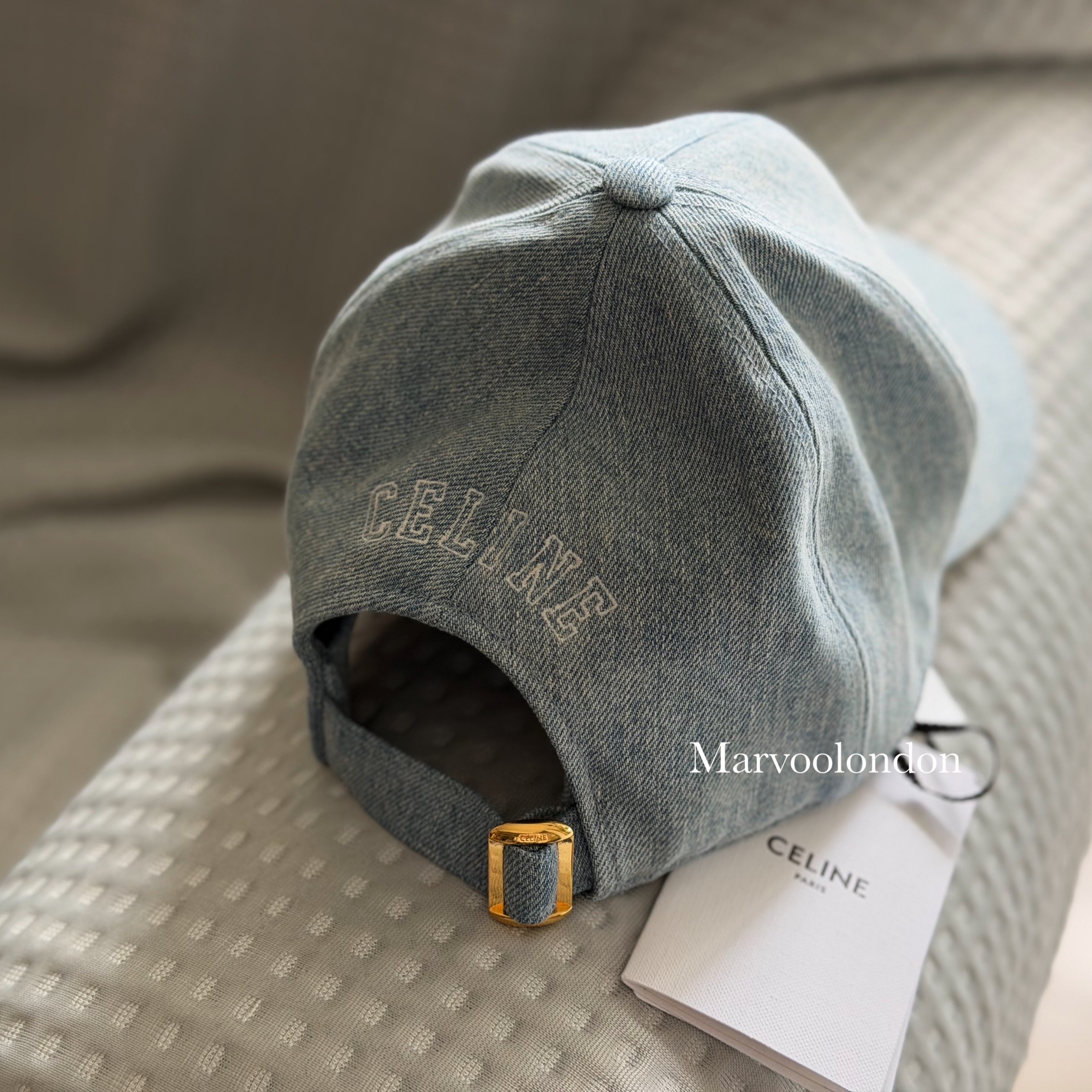 快閃優惠⚡️訂貨 📮Celine 牛仔Cap   補碼 Size M 58cm