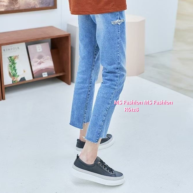 R6128 韓國🇰🇷拼色免綁帶Sneakers
