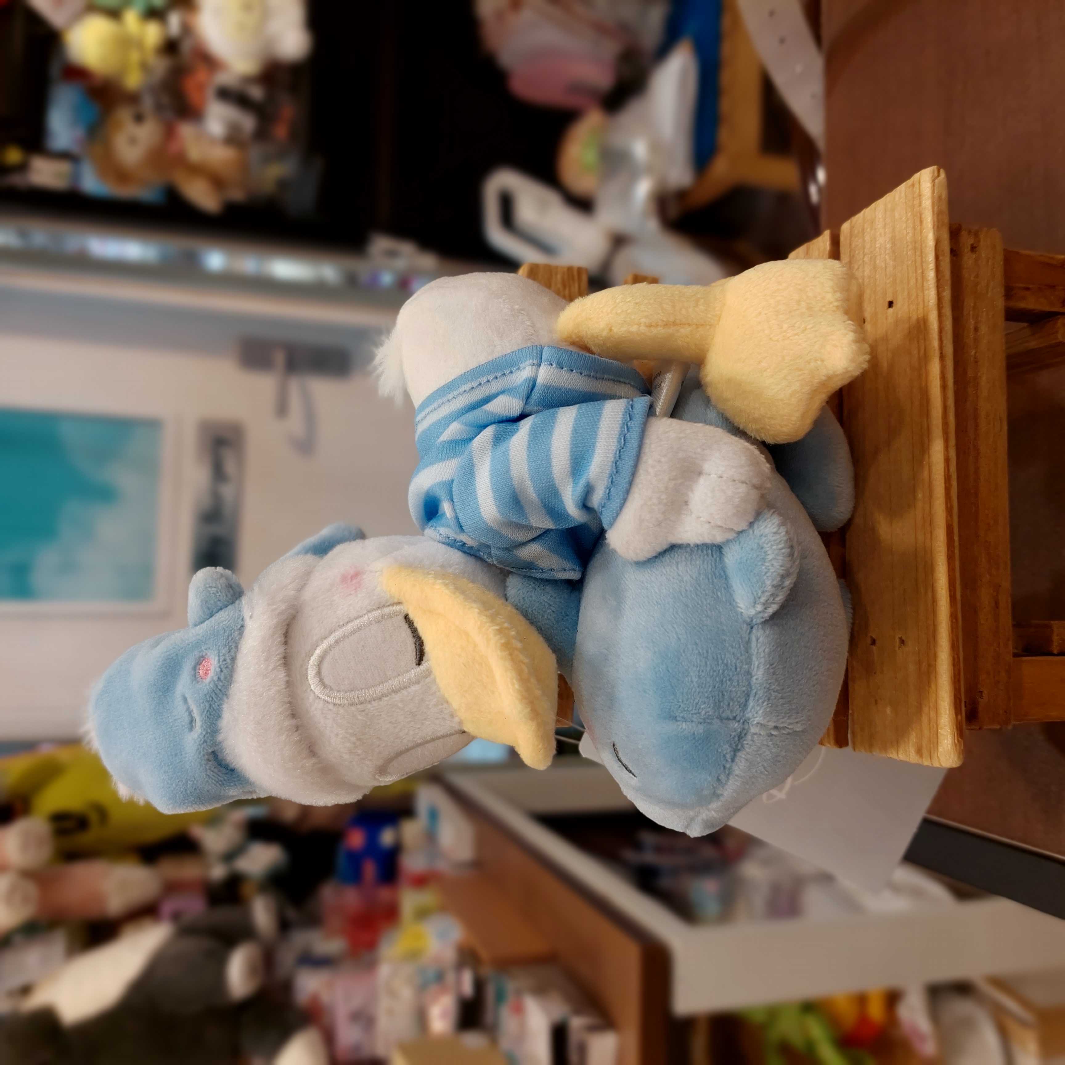 原裝日本 廸士尼  Pajama Style Donald Duck 唐老鴨吊飾 掛件 Key chain