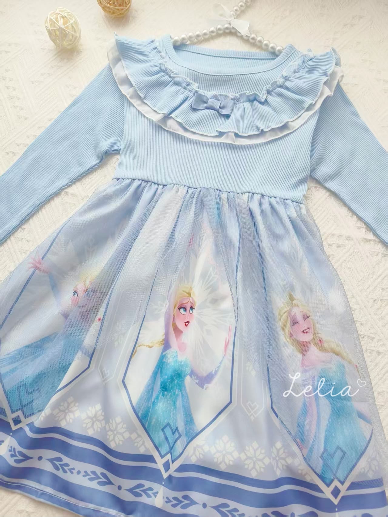 ▫️現貨▫️Disney公主連身裙Elsa /美人魚