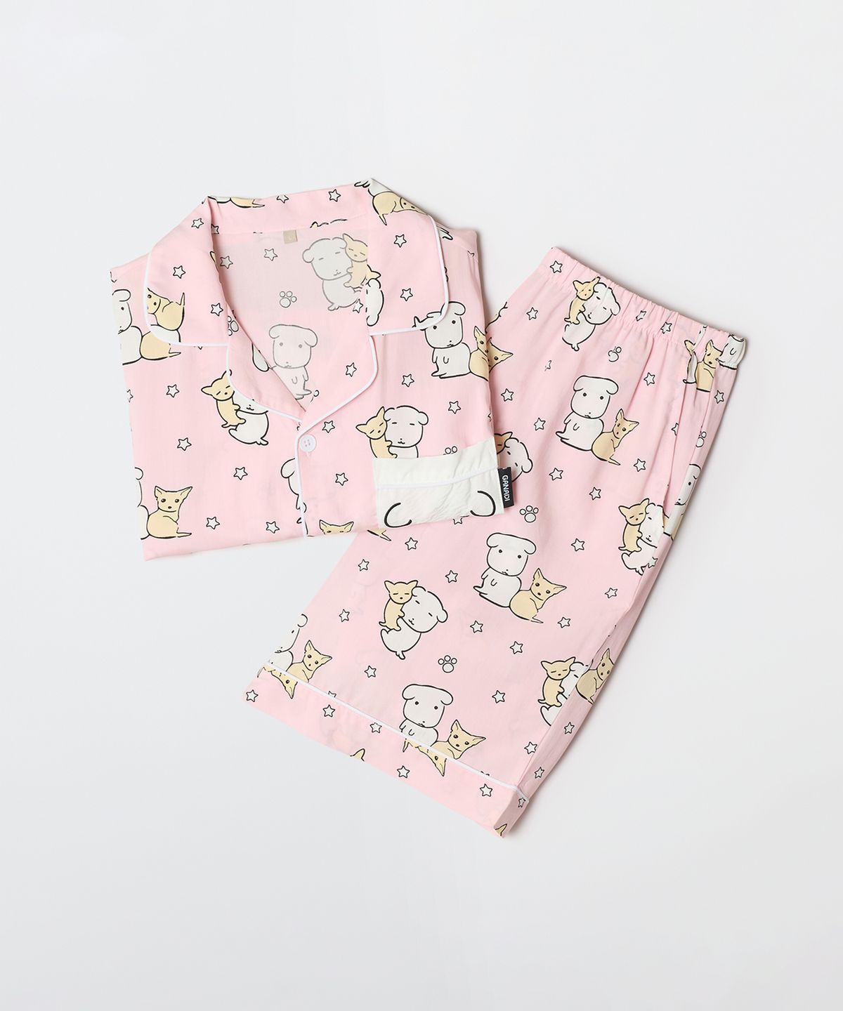 🇰🇷訂購｜SPAO X Ganadi｜short-sleeved Pajama 