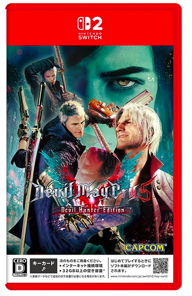 Switch 2 惡魔獵人 5: 惡魔獵人版 Devil May Cry 5 Devil Hunter Edition