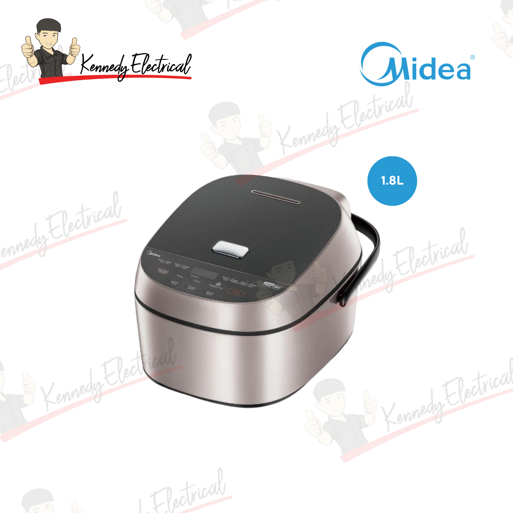 Midea 1.8L IH 3D Heating Digital Rice Cooker (MB-18HS)