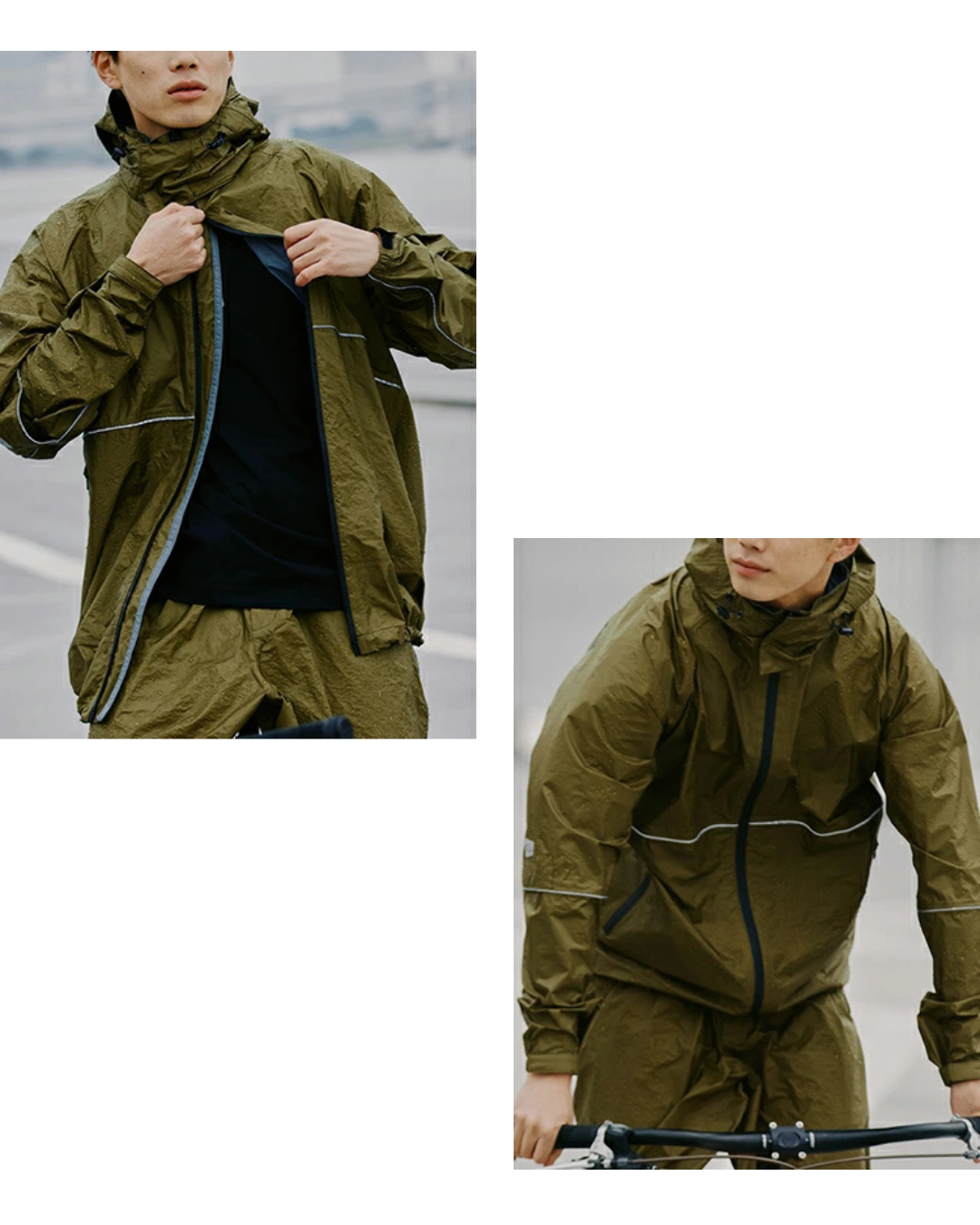 日本代購【 2026新商品 日本直送 kiU 雨天單車高規格雨褸 High‑Spec Cycling Rain Jacket 】