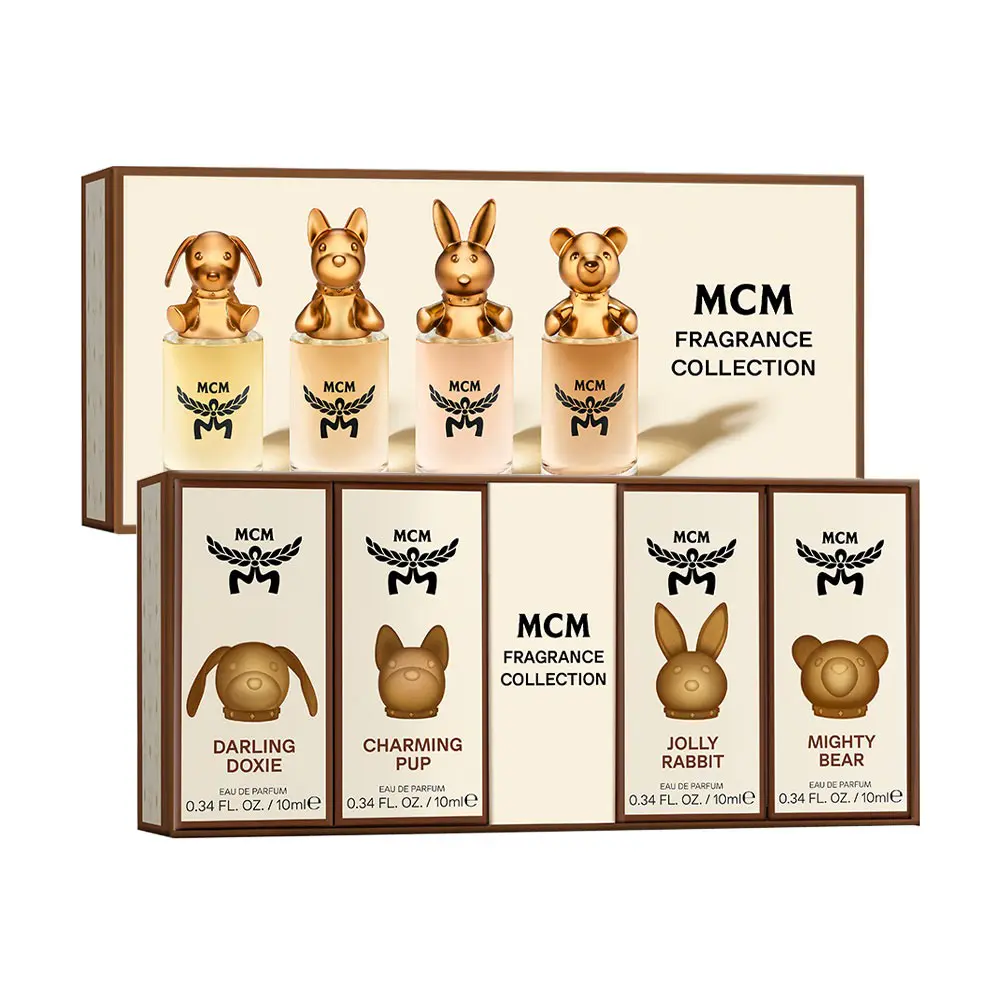 MCM COLLECTION MINI SET Eau De Parfum  MCM 動物狂想曲系列香氛迷你禮盒套裝淡香精 4x10ml