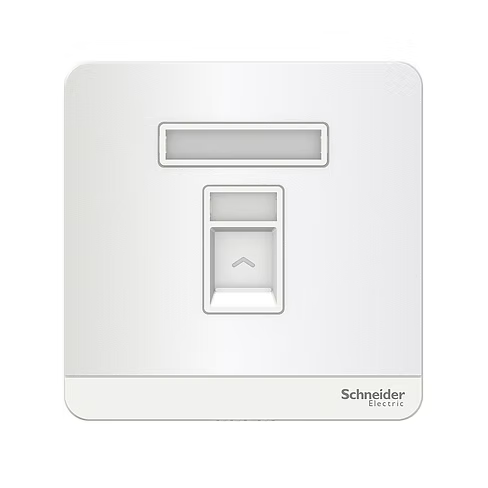 施耐德 AvatarOn 白 單位 CAT6數據插座