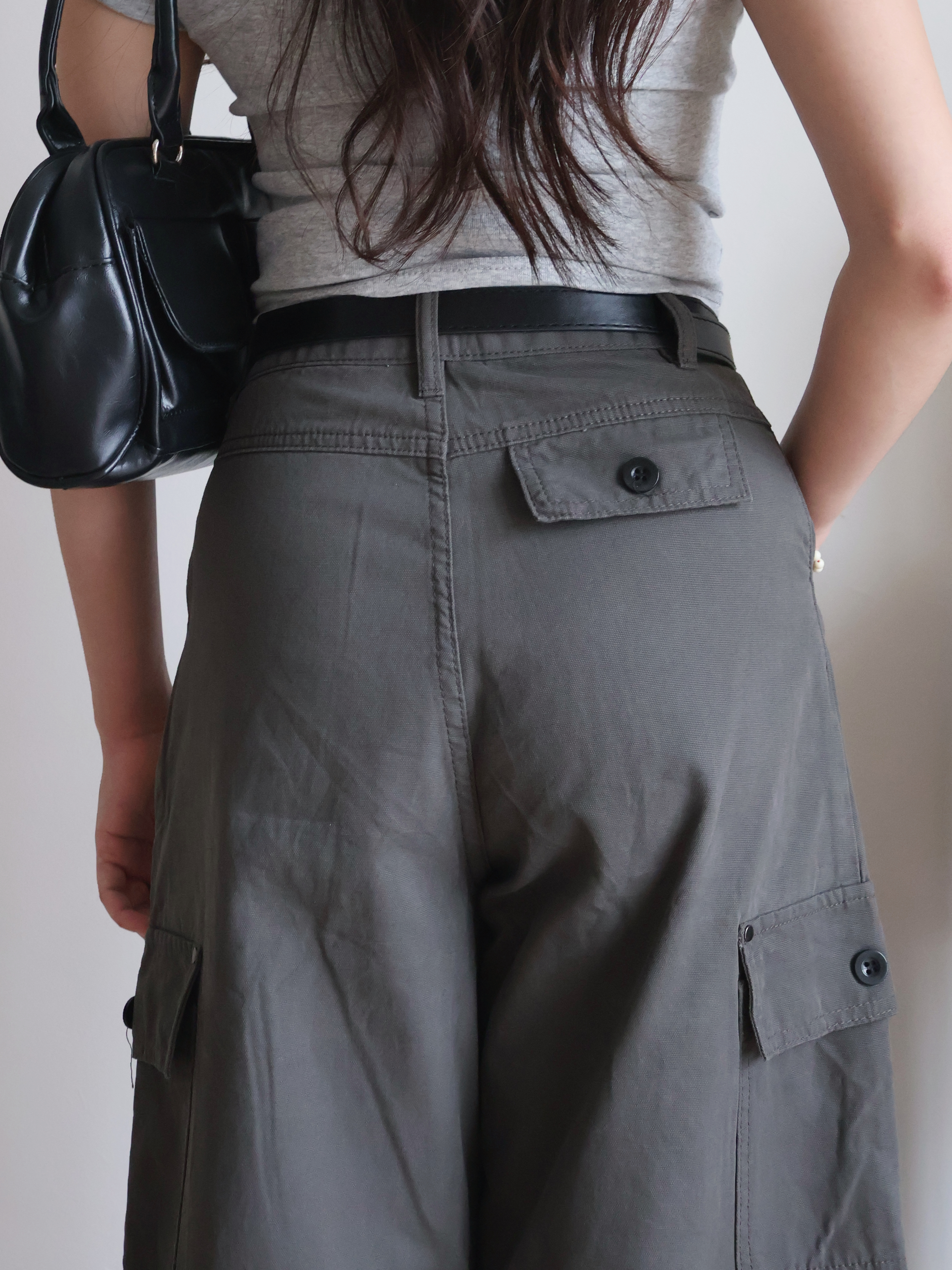 Heidi Barrel Jeans | Grey