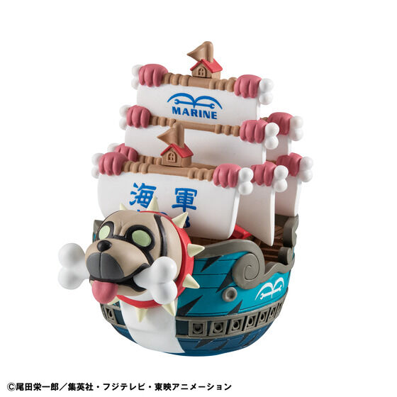 (預訂訂金 $200) (總價 $529) (魂限) MegaHouse 海賊王 海賊船 Yura Cole Series One Piece Grand Line Collection Vol.3 套裝 (連特別包裝盒) (行版)