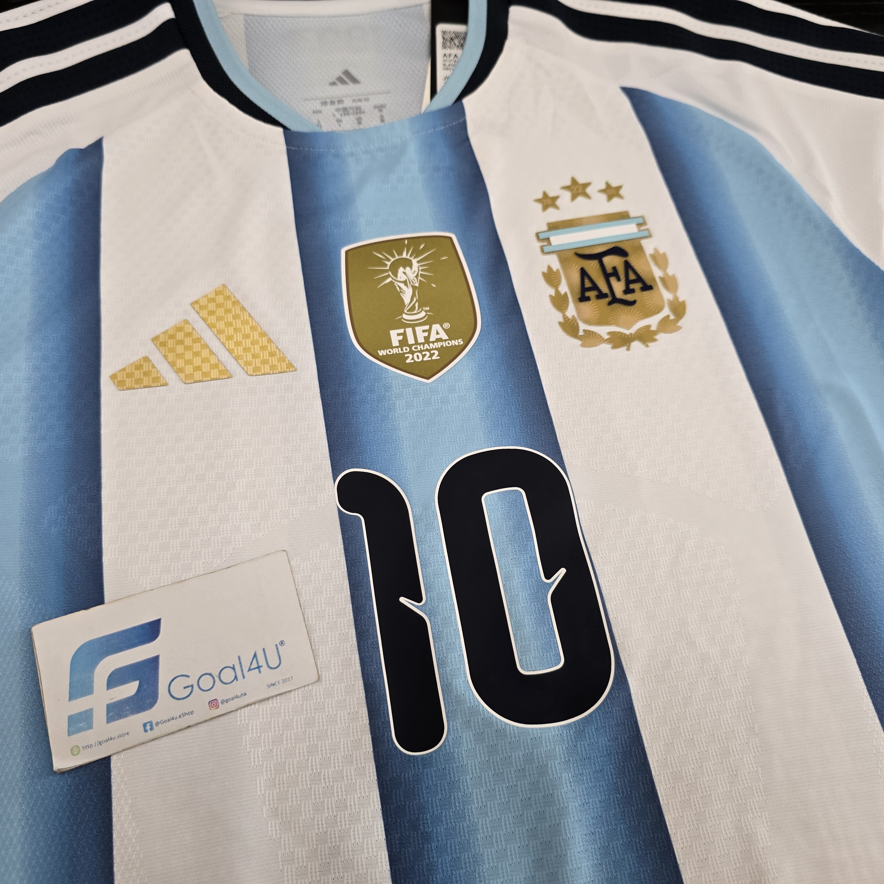 #部分碼現貨 ⭐三冠榮耀 王者再臨 Adidas Argentina 阿根廷 2025-26 主場球員版球衣 (可加字章) JM5897