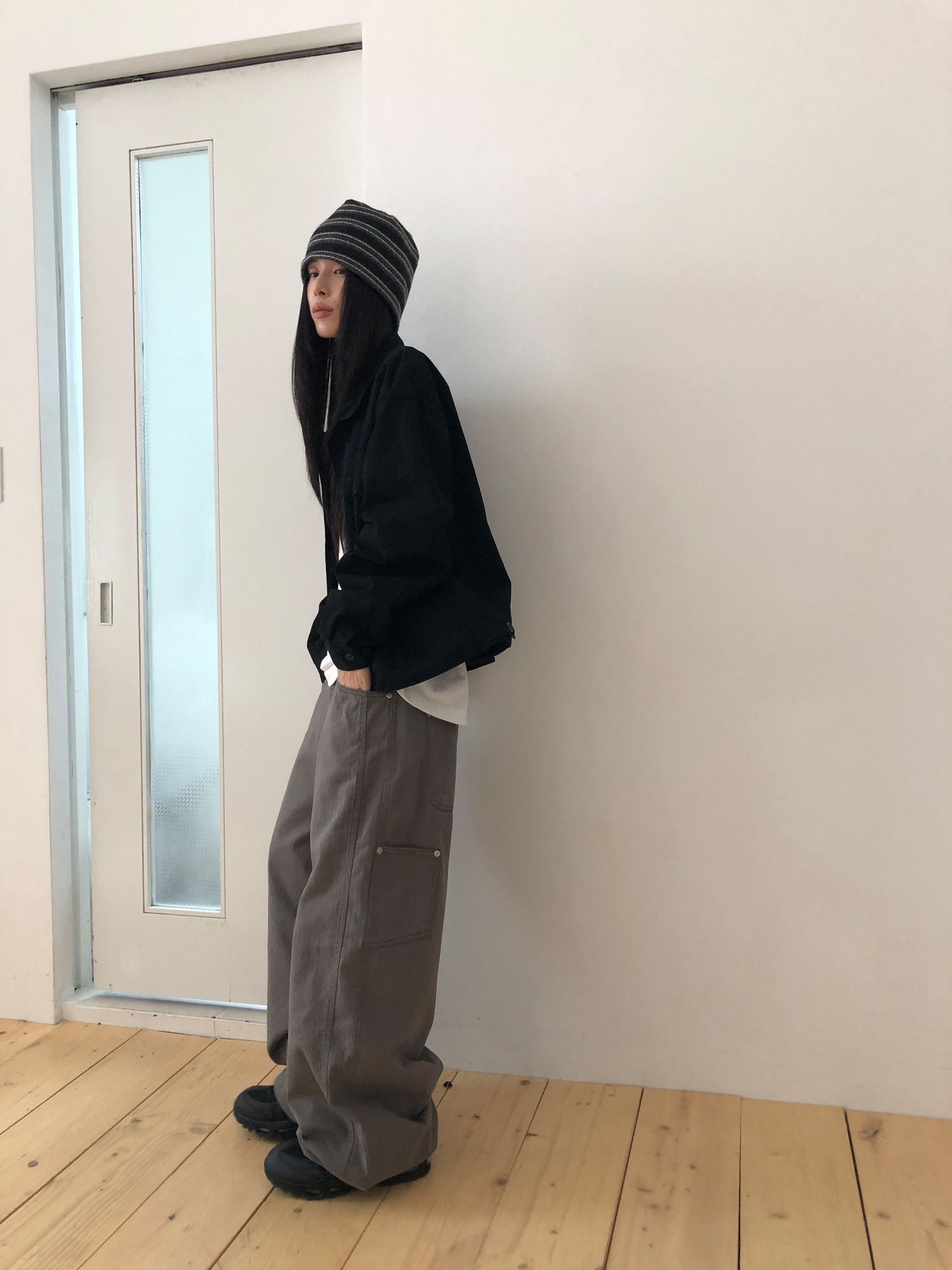 Pocket Wide Leg Cargo Pants