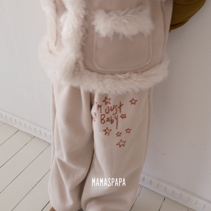 MMSPP | warm pants(Cream M100-110)