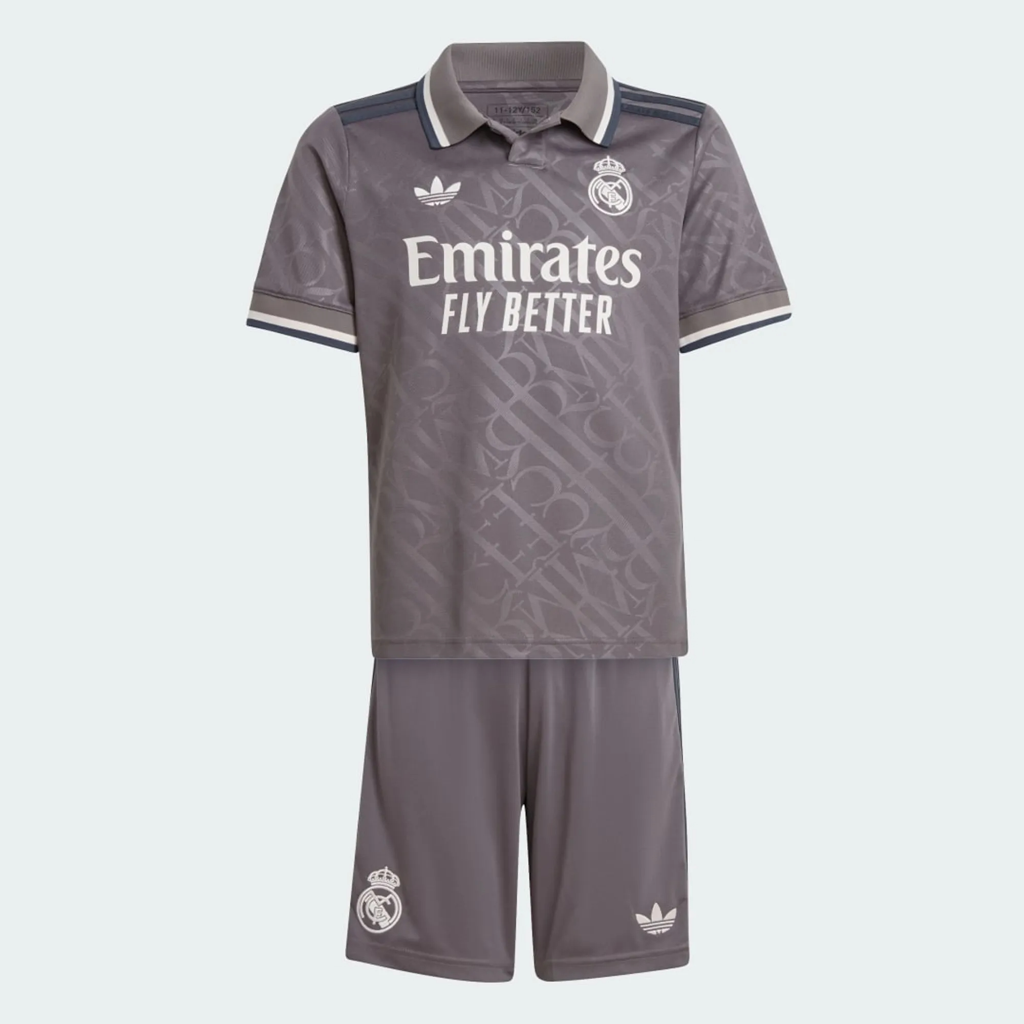 Adidas Real Madrid 皇家馬德里 2024-25 三客少年球衣套裝 IT3441