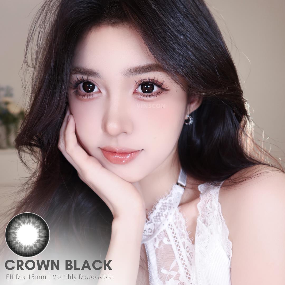 Crown Black 15mm