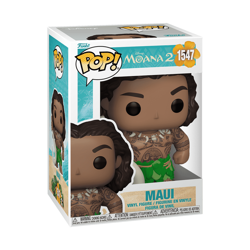 📦訂購 美國代購 Funko POP! Disney Moana Maui with Fish Hook Figure 海洋奇緣 模型