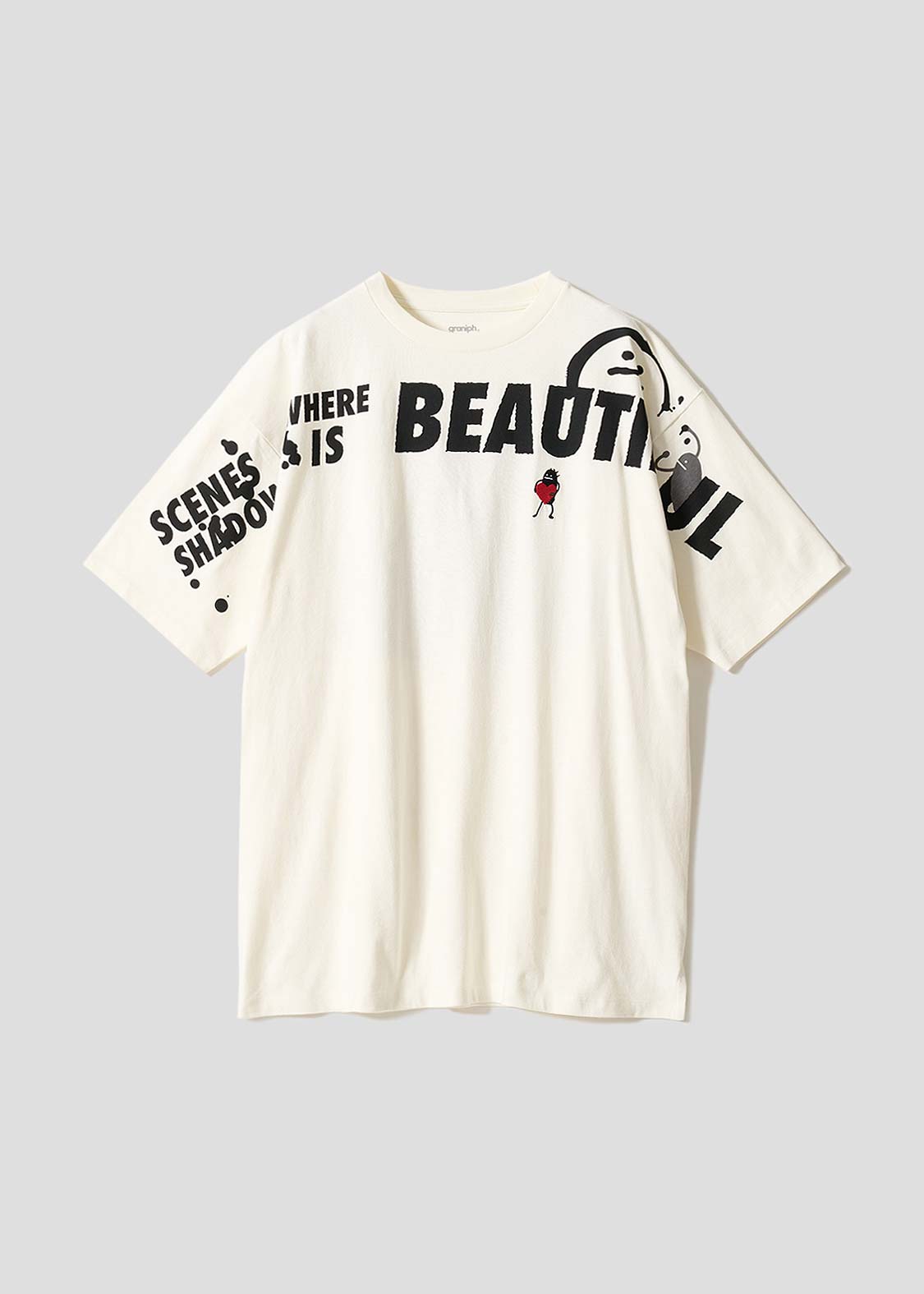 📦訂購 日本限定 graniph Beautiful Shadow T-SHIRT T恤