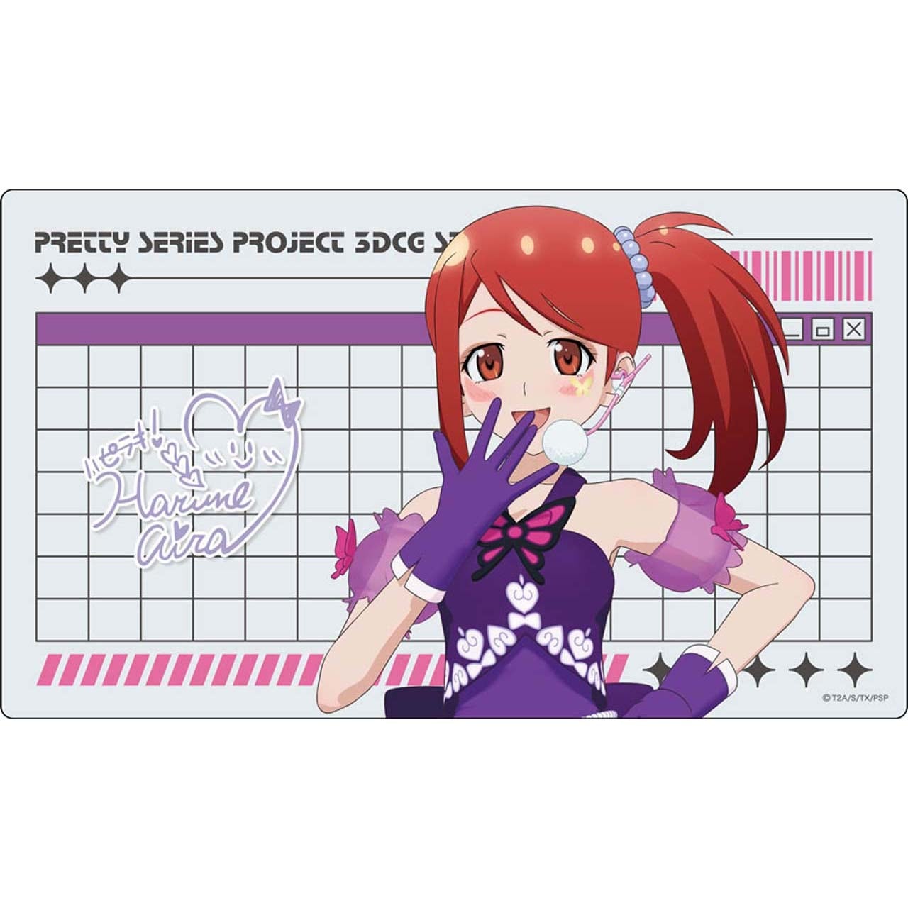 星光少女 極光之夢 3DCG Selection 膠電腦枱墊/滑鼠墊 #P-PIG0246 [GrooveGarage] (PRE-ORDER) [2026/09]