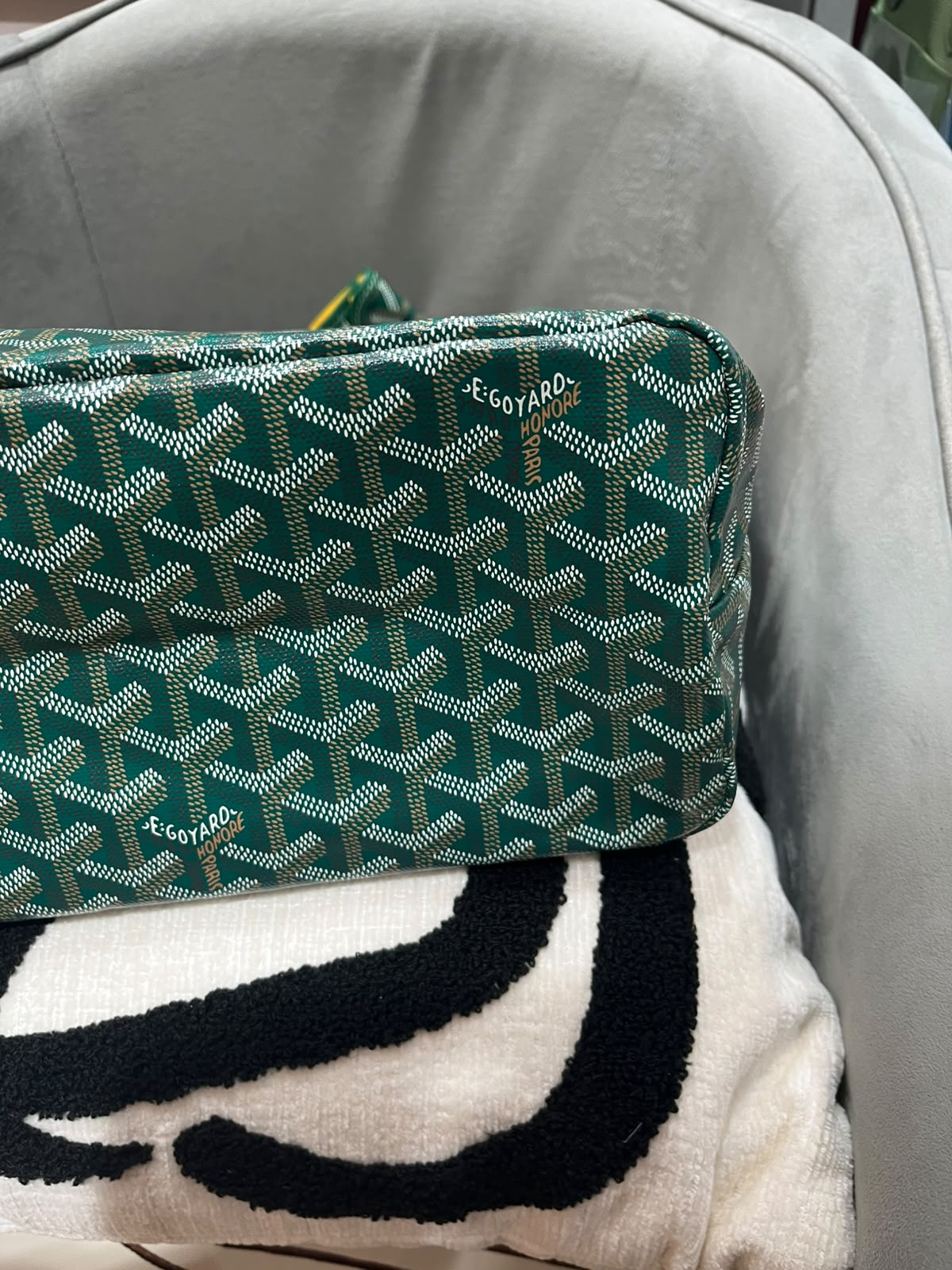 全新未使用品Goyard Boheme Hobo Green 100%Authentic, 全新未使用品 ✅Pouch ✅dust bag 