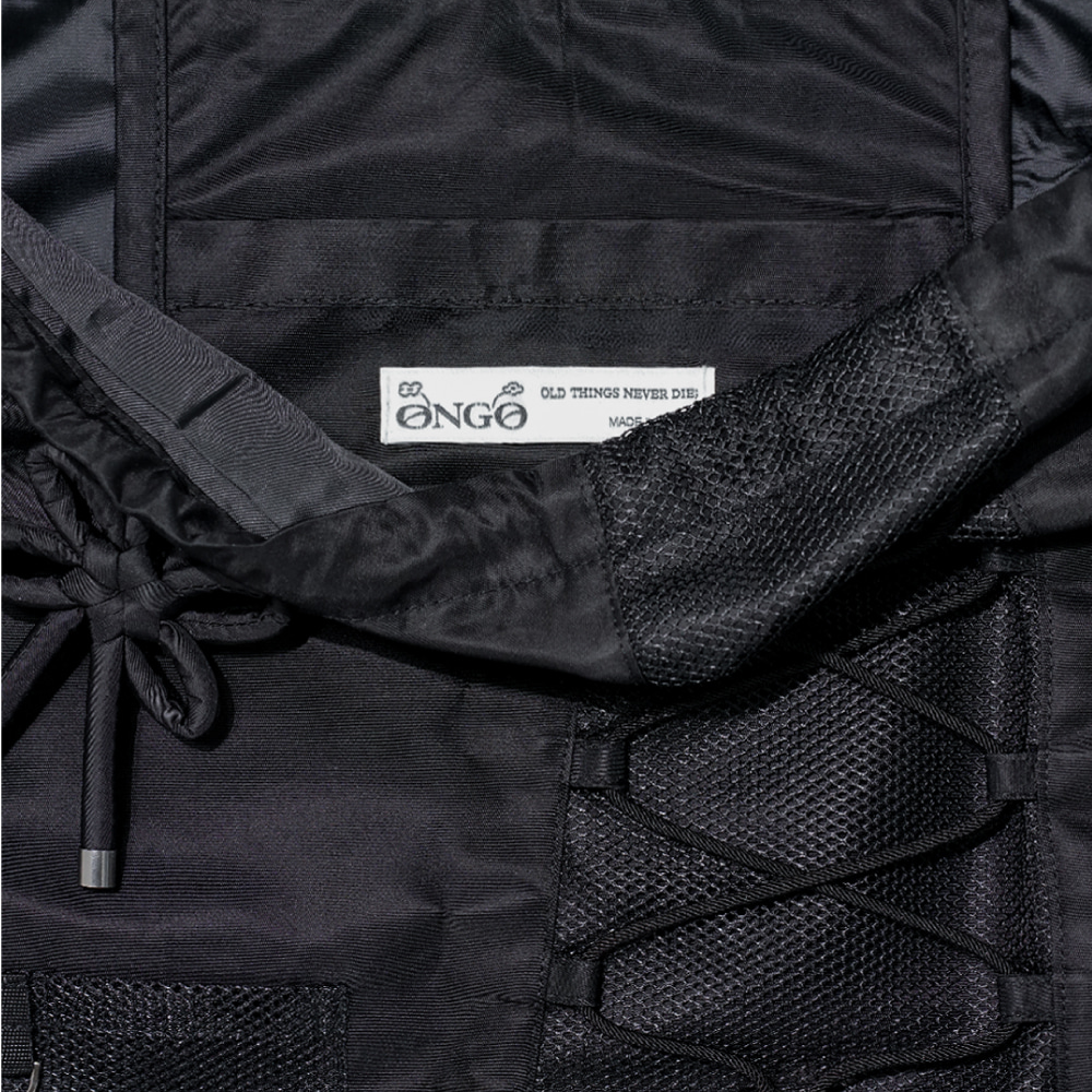 ONGO - FLOWER MESH STRING BAG
