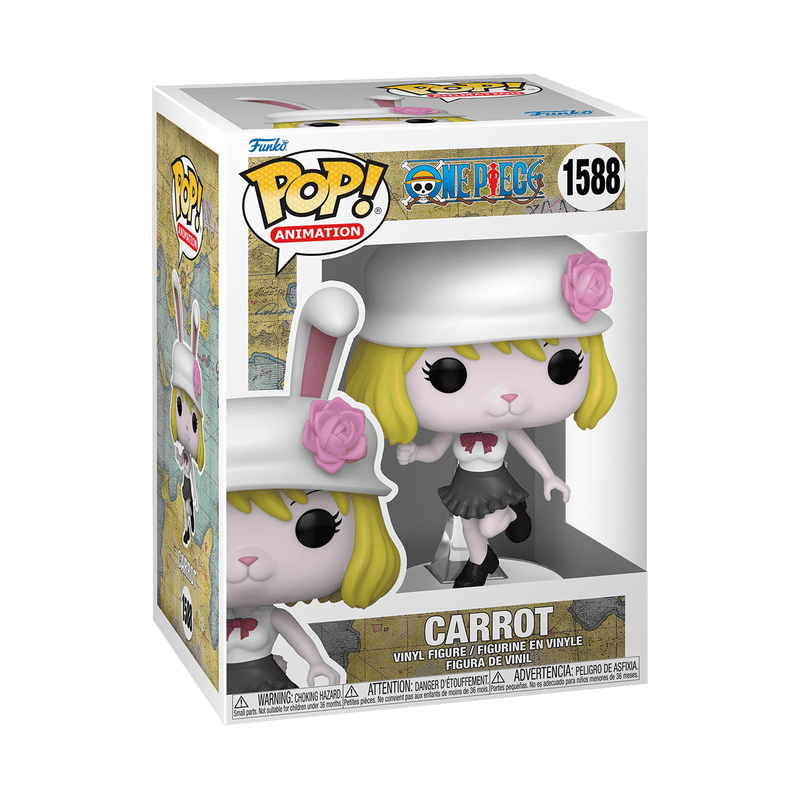 📦訂購 美國代購 Funko POP! ONE PIECE Carrot in White Hat Figure 海賊王 加洛特 模型