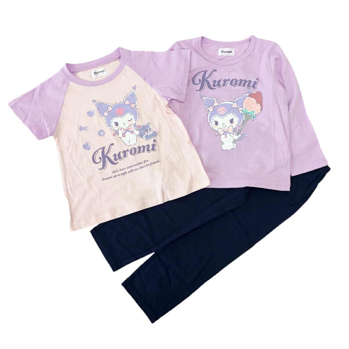 🆕【⭐訂購⭐】🇯🇵日本直送🌀#Sanrio #Cinnamoroll / #Kuromi 3件套 家居服套裝🌀[ELCA-0223][260415]
