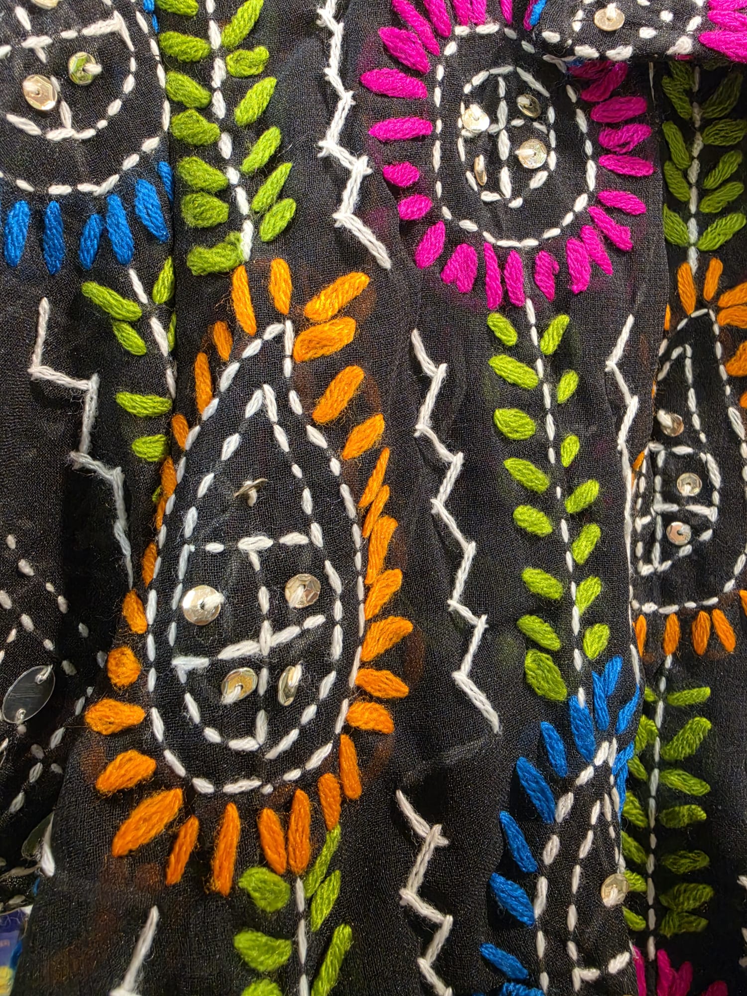 印度手作刺繡上衣