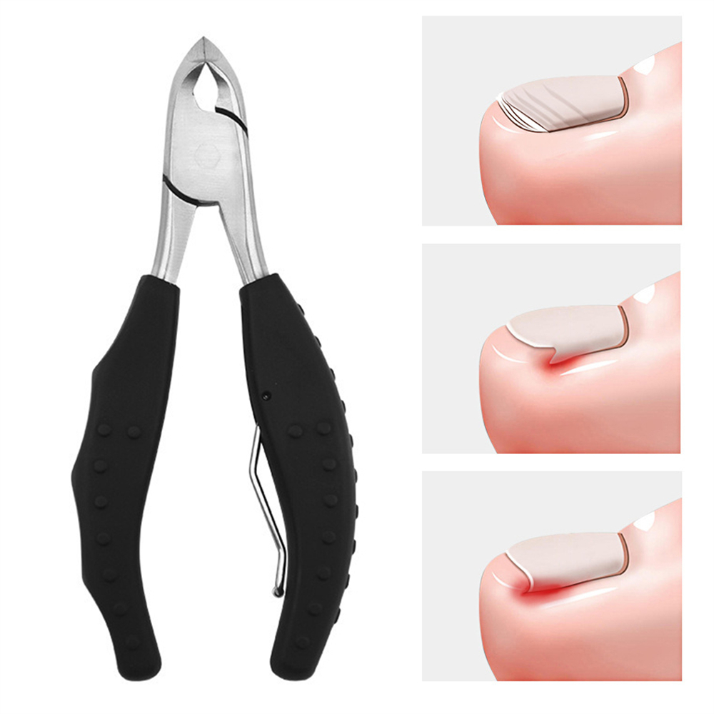 腳趾甲指甲刀 U型鉗 黑色 UA0551