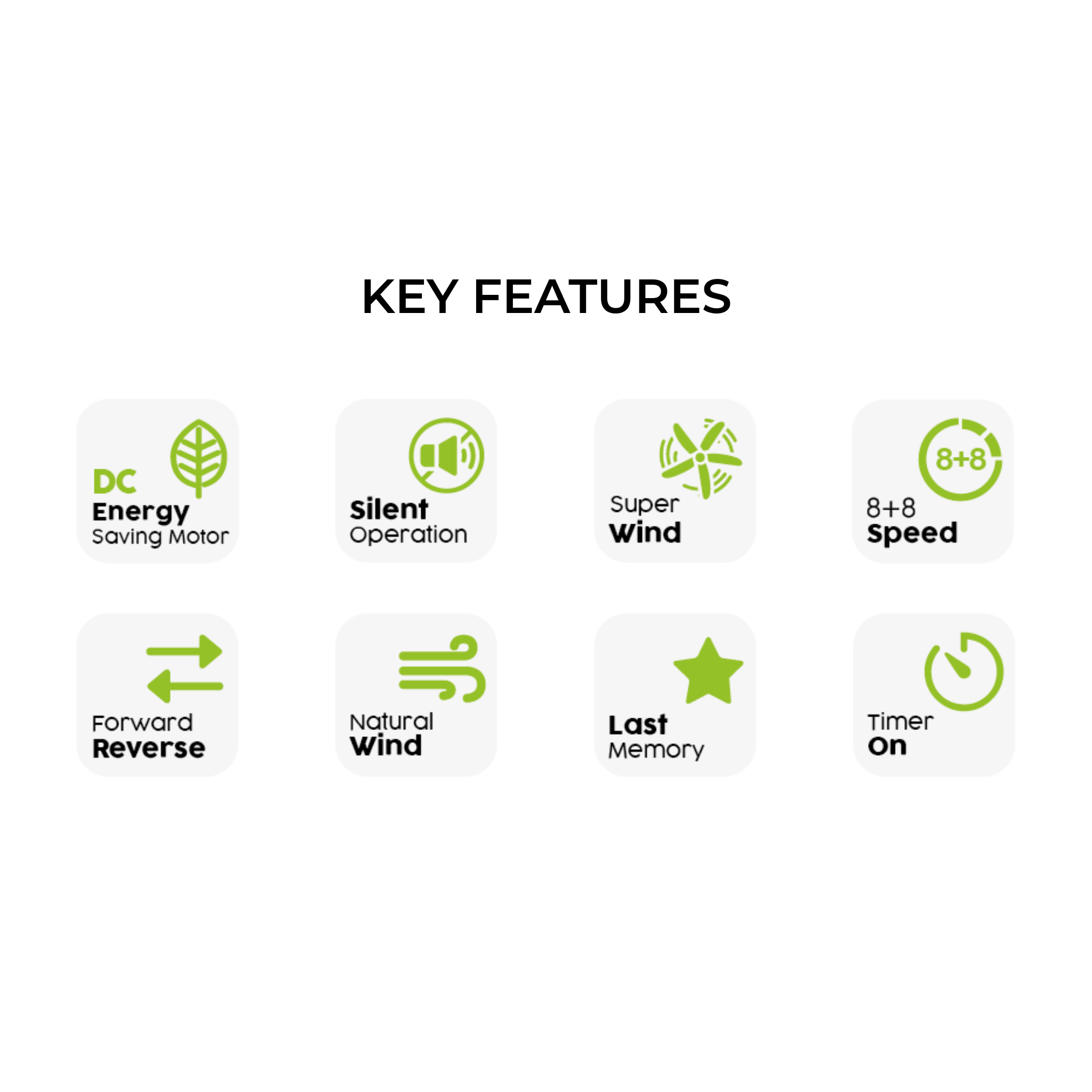 Alpha 56" Ally 5-Blade Ceiling Fan (ALLY-5B/56)