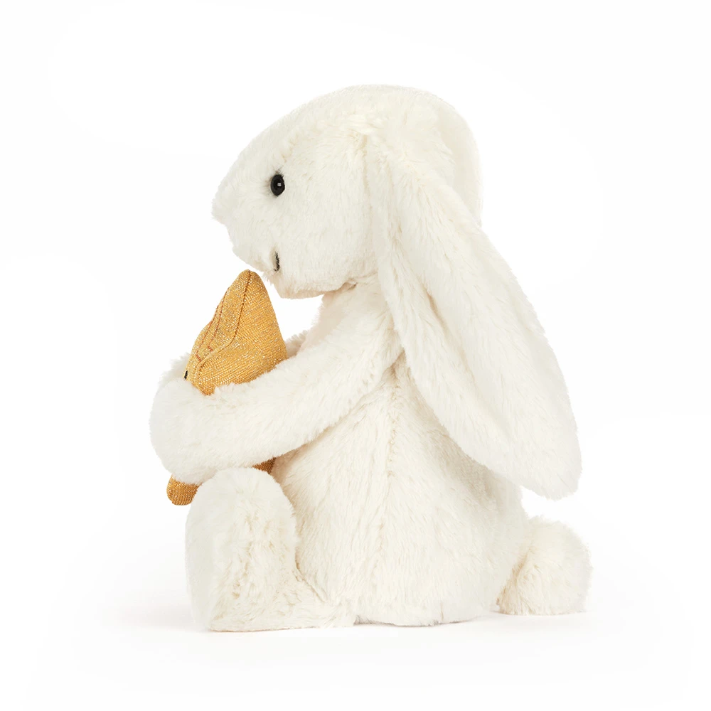 Cream Bunny With Star捧星星奶白兔兔H31cm