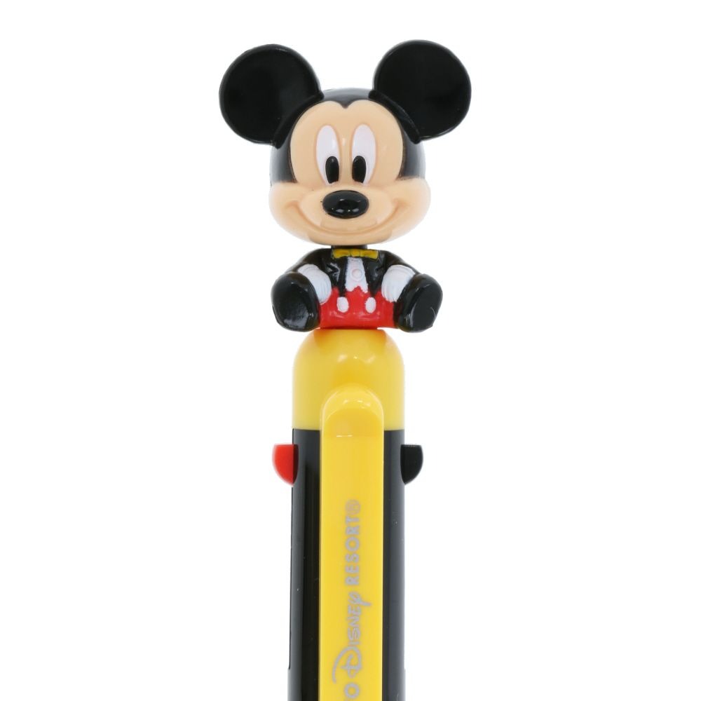 現貨｜【日本 Disney Store 限定】Mickey Mouse 日本版 搖頭 4用筆 3色原子筆 + 鉛芯筆 059603