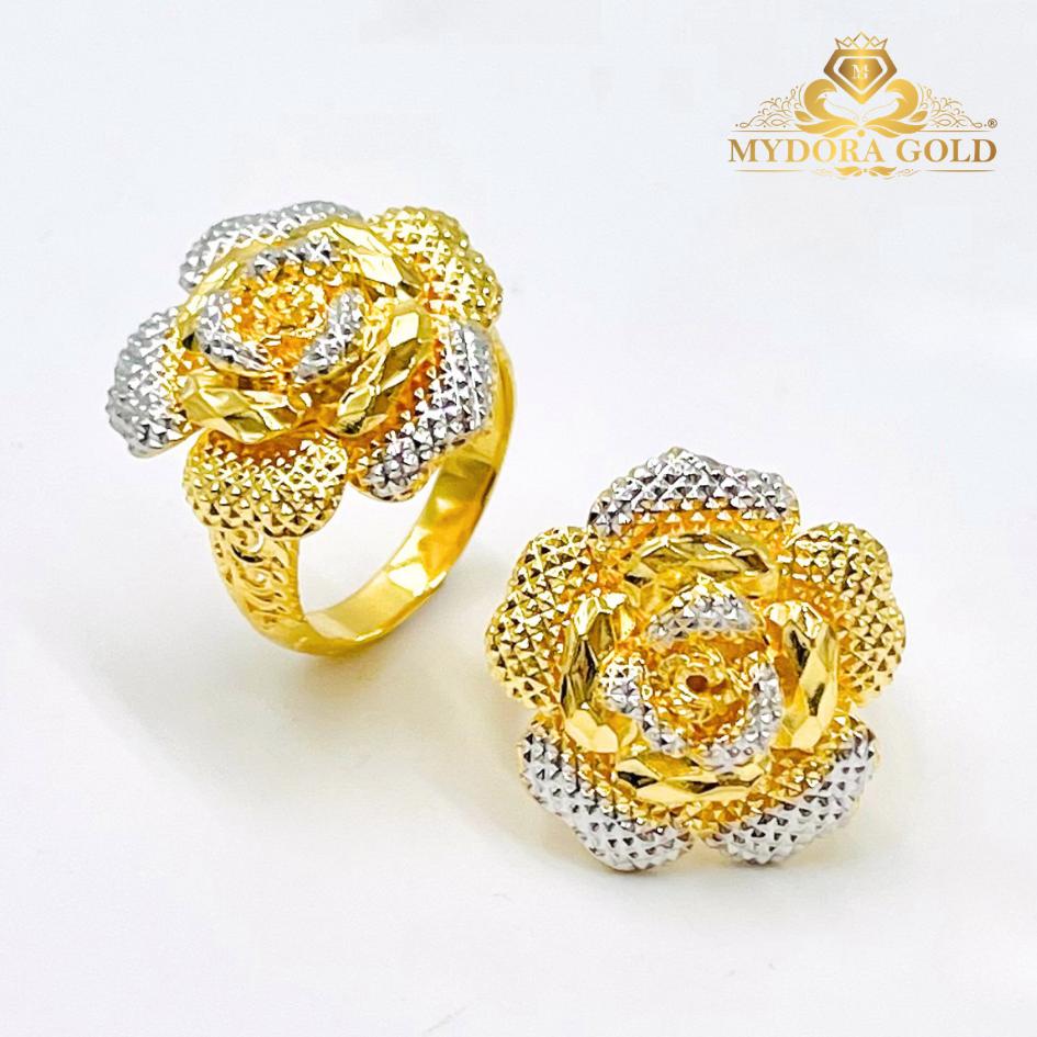 MYDORA Cincin Bunga Rafflesia (5G) l EMAS 916/22K