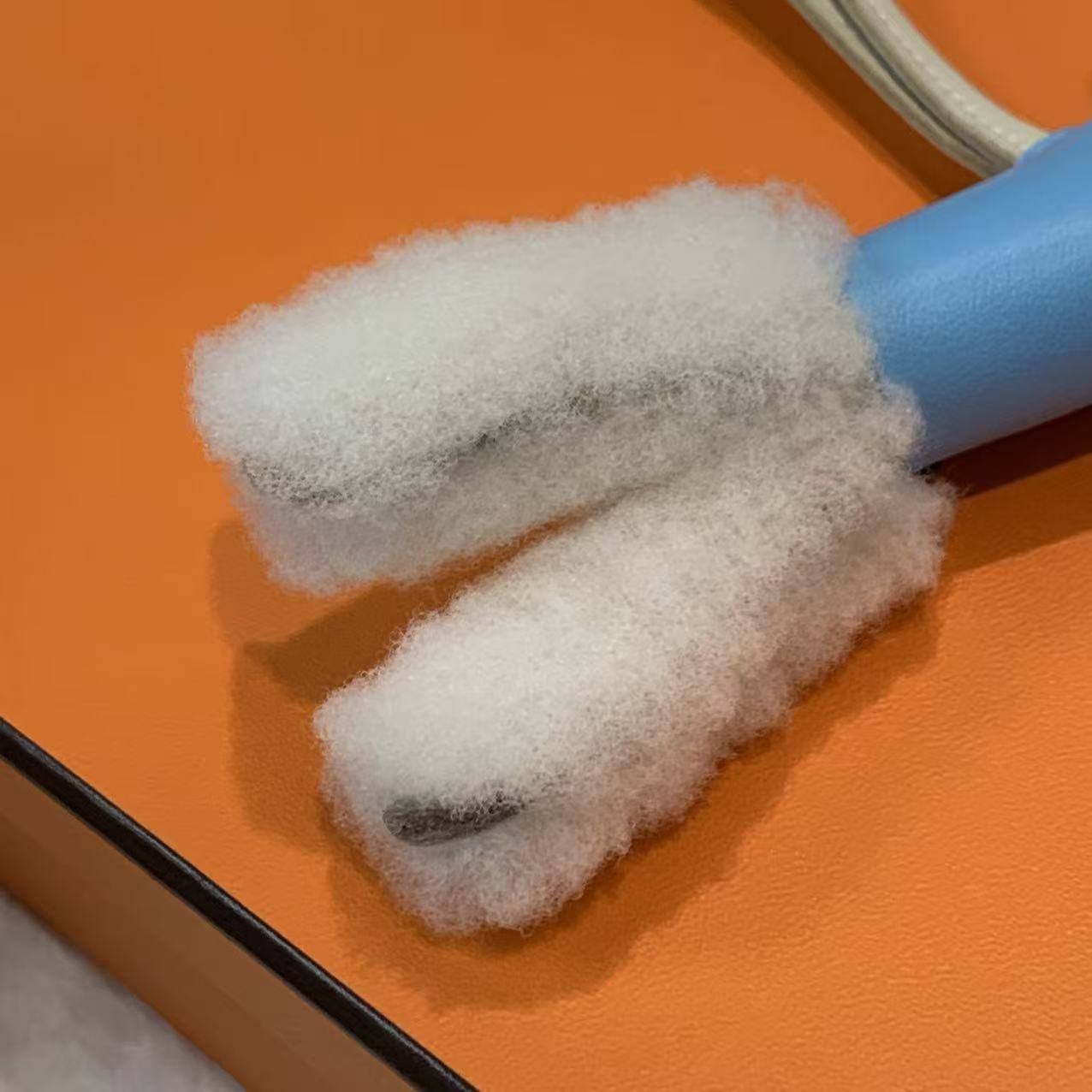 🫧full set有正單 超可愛25年Hermes Budy糖果藍色掛件