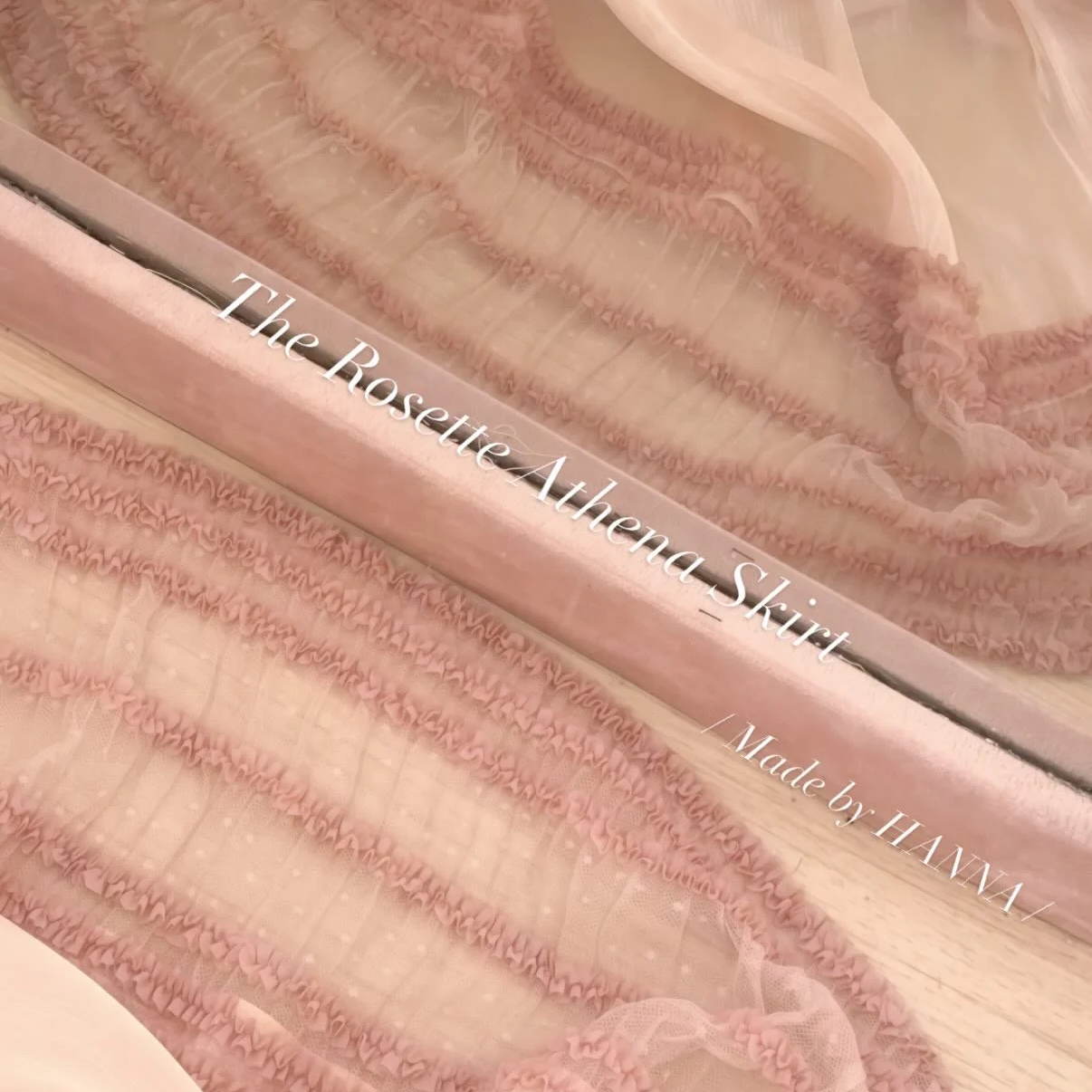 #HANNA-made# The Rosette Athena Skirt