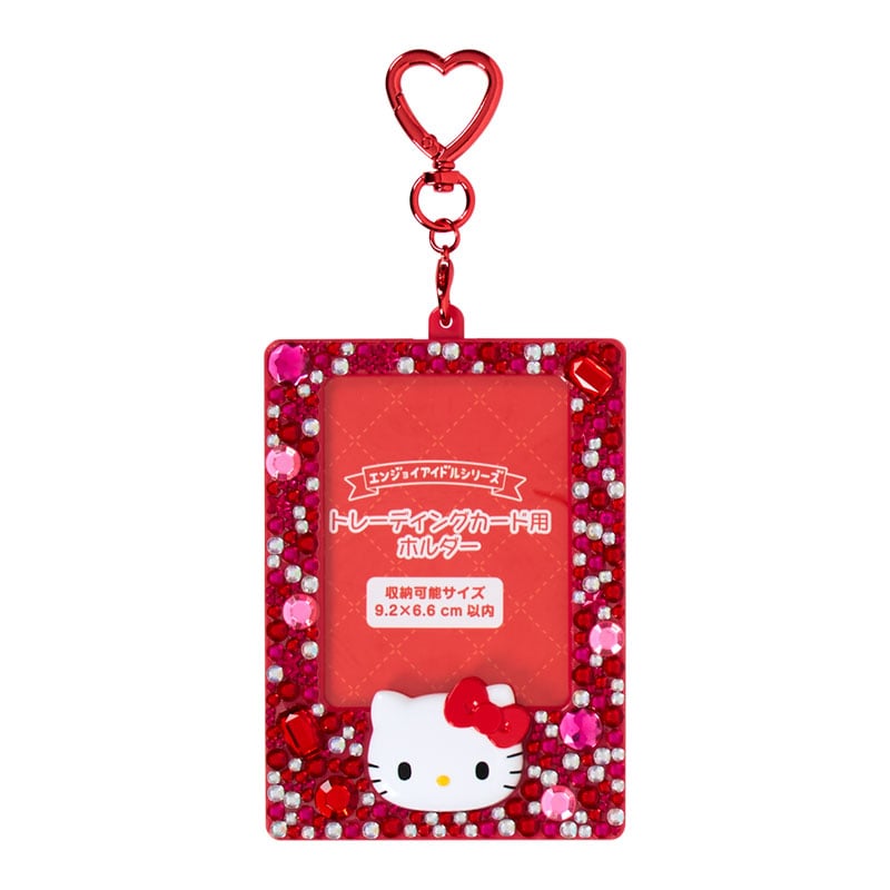 現貨｜Sanrio Hello Kitty 日版 應援系列 閃石卡片套 鎖匙扣 (15694-9)