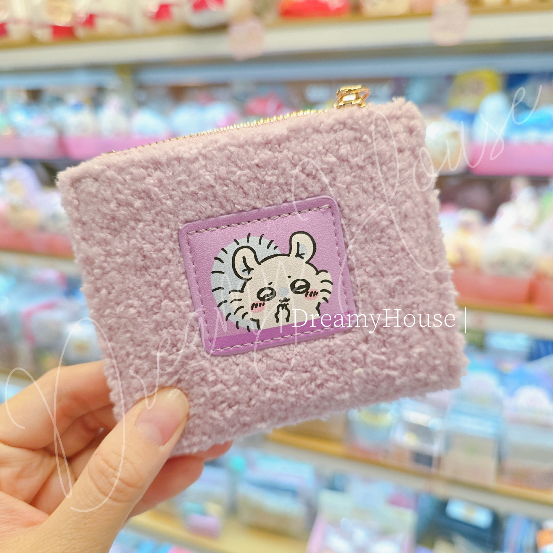 台灣 Chiikawa 毛毛短銀包