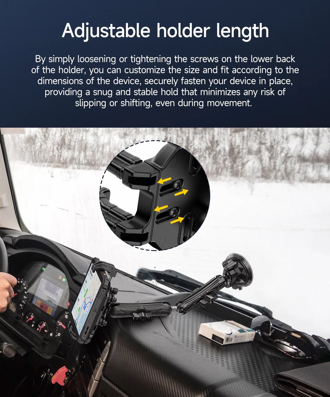Ulefone Armor Mount Max Tablet Holder For Car/Truck 車用平板支架
